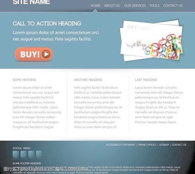 網站與網頁設計模板 關鍵要素與靈感來源